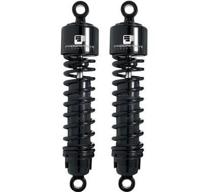 Ammortizzatori 12" neri Progressive Suspension 412