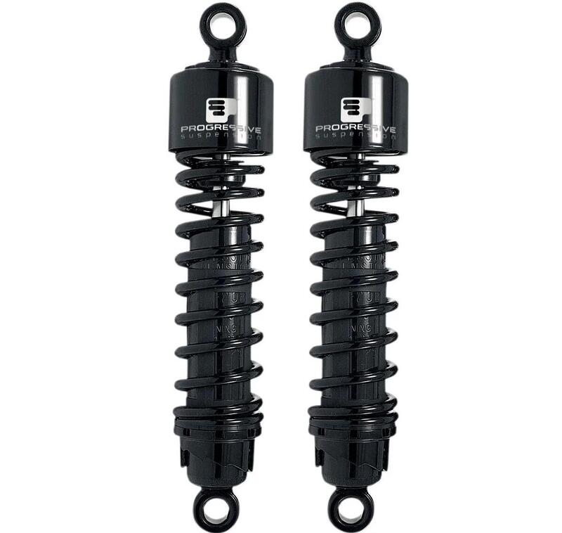 Ammortizzatori 12" neri Progressive Suspension 412