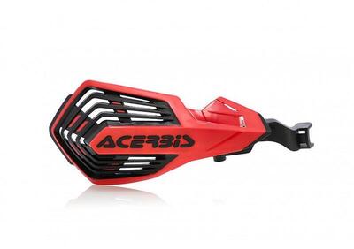 Coppia paramani cross Acerbis K-Future Rosso Nero - Annuncio 9577391