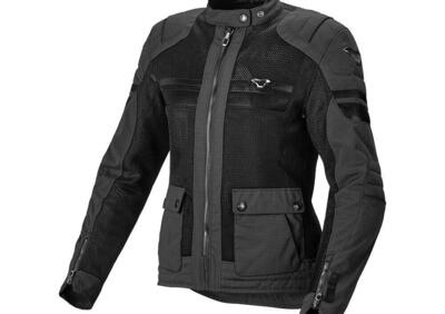 Giacca moto donna estiva Macna Fluent Nero - Annuncio 9800110