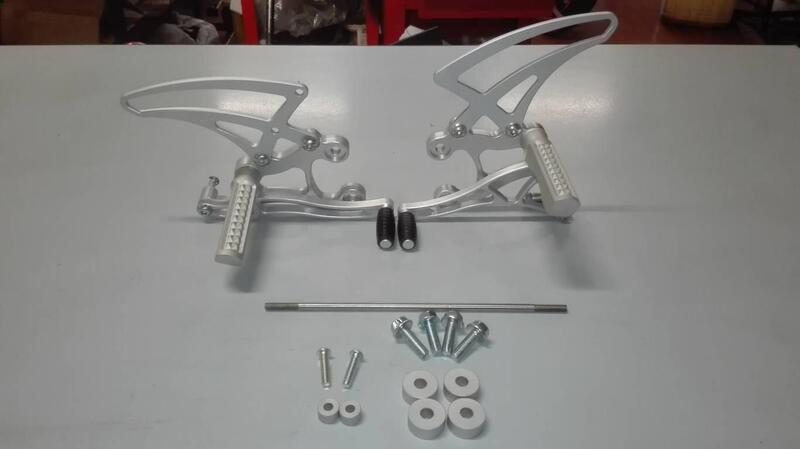 Pedane arretrate Suzuki GSX-R 1000 Euro Racing