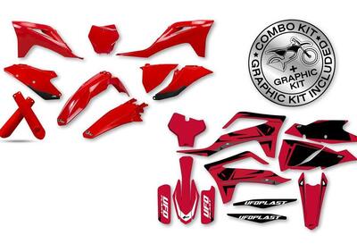 Kit plastiche+decals Ufo Apodis Gas Gas Rosso UFO  - Annuncio 8957490