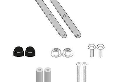 Kit di attacchi Givi D6711KIT per Aprilia SR GT 12 - Annuncio 9203495