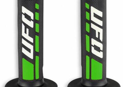 Coppia manopole cross-enduro Ufo Plast Trax Verde  - Annuncio 9370085