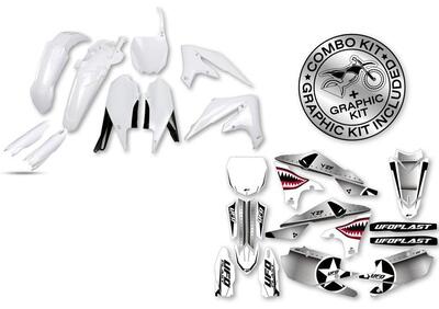 Kit plastiche+decals Ufo Thunder Yamaha Bianco UFO  - Annuncio 9063820