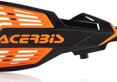Coppia paramani cross Acerbis K-Future Nero Aranci - Annuncio 9329988