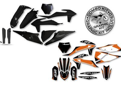 Kit plastiche+decals Ufo Stokes Ktm Nero UFO  - Annuncio 9070954