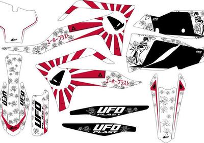 Kit grafica Ufo Akaishi per Gas Gas Bianco UFO  - Annuncio 8986529