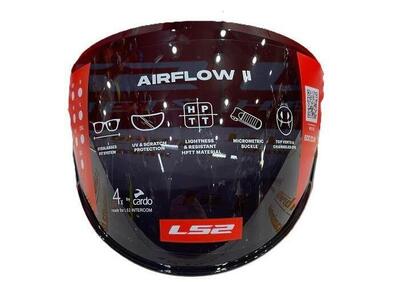 Visiera lunga Casco LS2 Airflow II OF616 Nera Fumé - Annuncio 8954629