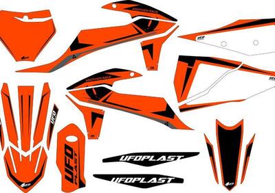 Kit grafica Ufo Apodis per Ktm Arancione fluo UFO  - Annuncio 8945718