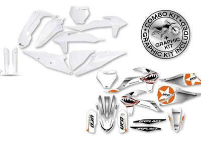 Kit plastiche+decals Ufo Thunder Ktm Bianco UFO  - Annuncio 9070971
