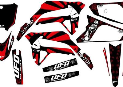 Kit grafica Ufo Akaishi per Honda Nero UFO  - Annuncio 8968899