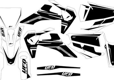 Kit grafica Ufo Apodis per Husqvarna Bianco UFO  - Annuncio 8979066