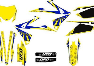 Kit grafica Ufo Akaishi per Suzuki Giallo UFO  - Annuncio 8971576