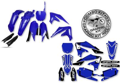 Kit plastiche+decals Ufo Tecna Yamaha Blu UFO  - Annuncio 8984372