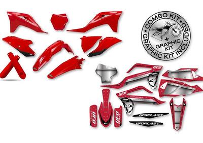 Kit plastiche+decals Ufo Stardust Gas Gas Rosso UF  - Annuncio 8976523