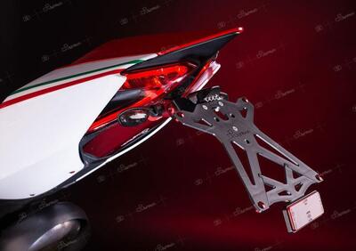 Kit portatarga con catadiottro e luce targa Lighte Lightech - Annuncio 8987402