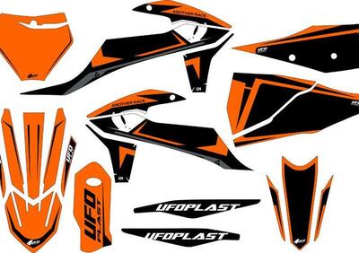 Kit grafica Ufo Apodis per Ktm Arancione UFO  - Annuncio 8973665