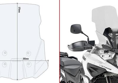 Cupolino alto Givi D3117ST per SUZUKI V-STROM 1050 - Annuncio 9581425