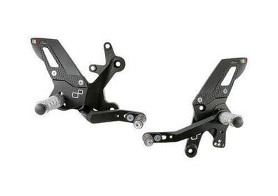 Pedane Lightech YZF R3 Poggiapiede Fisso Silver Pa - Annuncio 8896534