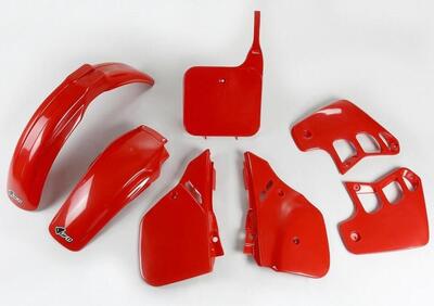 Kit plastiche moto UFO Honda CR 250 88-89 Rosso U  - Annuncio 8989758