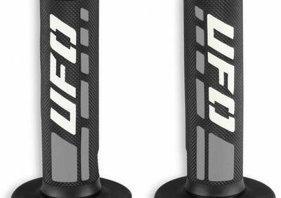 Coppia manopole cross-enduro Ufo Plast Trax Grigio  - Annuncio 9370054