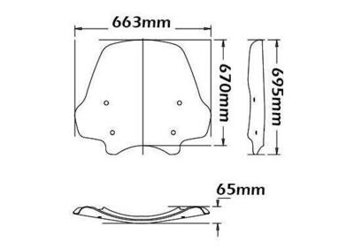 Cupolino Isotta Tipo Gigante BMW R 1200 R 2011-201 - Annuncio 9424128
