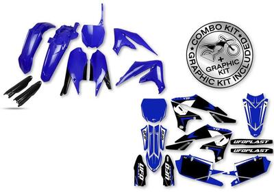 Kit plastiche+decals Ufo Apodis Yamaha Blu UFO  - Annuncio 8981762