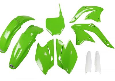 Kit plastiche moto UFO Kawasaki KXF 450 2008 Bianc  - Annuncio 8977001
