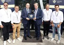 Il Presidente della Camera dei Deputati, Lorenzo Fontana, in visita alla FMI