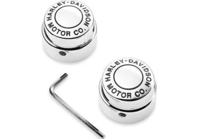 AXLE NUT COVER, CHROME H-D, FRONT - COPRIDADO ASSE Harley-Davidson - Annuncio 9825893