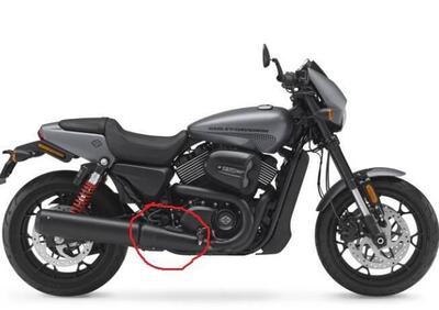 PARACALORE SCARICO HARLEY DAVIDSON XG1 STREET 750 Harley-Davidson - Annuncio 9826766
