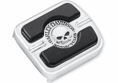 BRAKE PEDAL PAD Small - Willie G Skull - Pedana fr Harley-Davidson - Annuncio 9829915