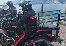 Quasi 100 patenti ritirate dalle due carabiniere motocicliste