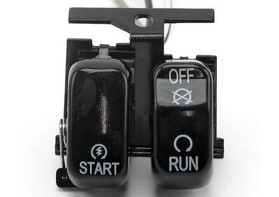 Kit pulsanti Start/Run/Off neri per Dyna dal 1996  - Annuncio 9831777