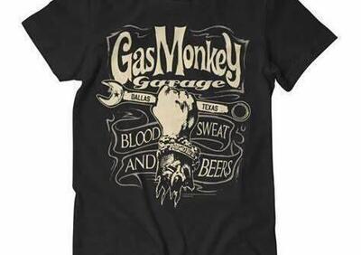 T-SHIRT GAS MONKEY GARAGE WRENCH LABEL Taglia XL C - Annuncio 9831982