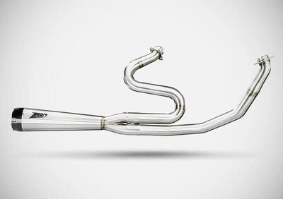 Scarico 2 in 1 Racing lucido Zard per Softail dal - Annuncio 9833800