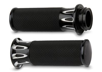 Manopole Arlen Ness Fusion Deep Cut nere per accel - Annuncio 9833822