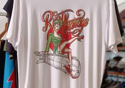 T-SHIRT RUSTY GARAGE UOMO SKULL COLORE NERO - Annuncio 9835194