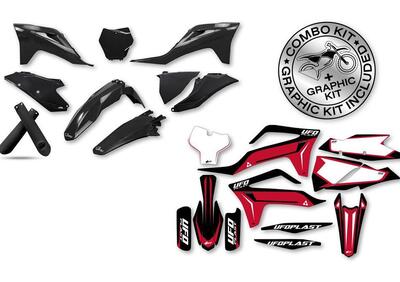 Kit plastiche+decals Ufo Stokes Gas Gas Nero UFO  - Annuncio 9451053