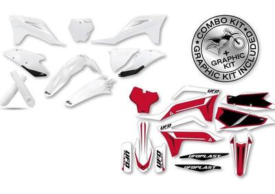 Kit plastiche+decals Ufo Stokes Gas Gas Bianco UFO  - Annuncio 9362155