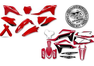 Kit plastiche+decals Ufo Stokes Gas Gas Rosso UFO  - Annuncio 9451054