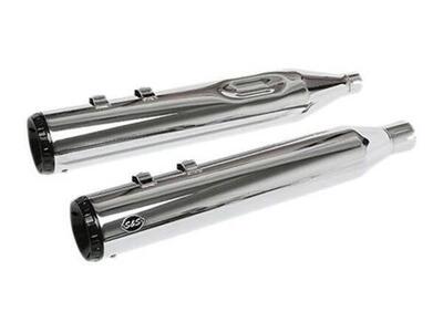 Coppia Silenziatori slip-on GNX- Cromati per Harle S&S Cycle - Annuncio 9838127