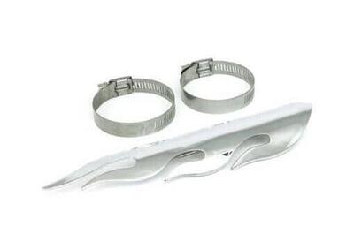 PARACALORE SCARICO 20cm UNIVERSAL FLAMED HEAT SHIE MCS - Annuncio 9838222