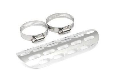 PARACALORE SCARICO 22cm UNIVERSAL SLOTTED HEAT SHI MCS - Annuncio 9838285