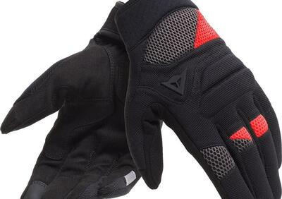 Guanti moto estivi Dainese FOGAL UNISEX Nero Rosso - Annuncio 9843182