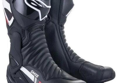 Stivali racing Alpinestars SMX-6 v2 Nero Bianco Gr - Annuncio 9843271