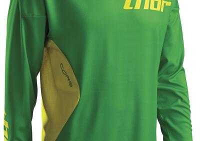 Maglia cross Thor Core Contro verde kelly giallo - Annuncio 9843296