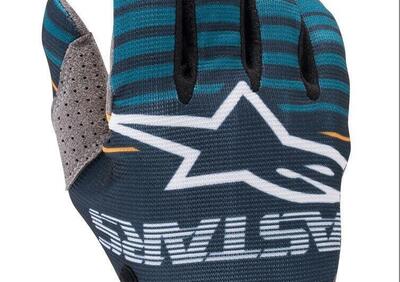 Guanti cross Alpinestars RADAR Blu petrolio Blu na - Annuncio 9843389