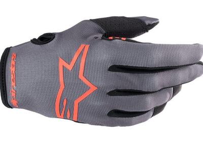 Guanti cross Alpinestars RADAR Magnet Rosso neon - Annuncio 9843392